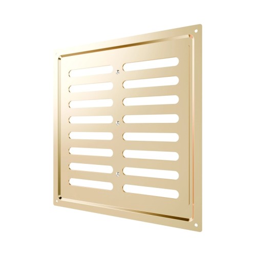 2525MER Gold  Решетка вентиляционная MER регулируемая 250х250 окраш.сталь Gold ERA