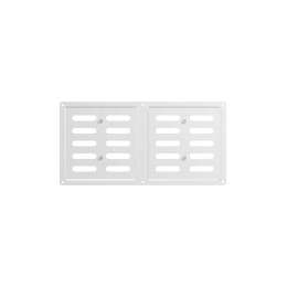 Решетка вентиляционная MER регулируемая 200х150 оцинк.сталь White ERA