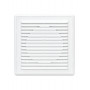 1515R10F  Решетка вентиляционная RF. фланец D100 разъемная 150x150 пластик ERA