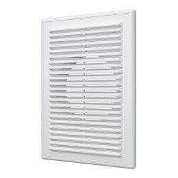 1825R12F  Решетка вентиляционная RF. фланец D125 разъемная 183х253 пластик ERA