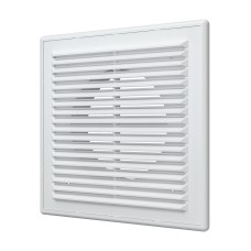 2121R12F  Решетка вентиляционная RF. фланец D125 разъемная 209х209 пластик ERA