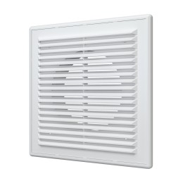 2121R12F  Решетка вентиляционная RF. фланец D125 разъемная 209х209 пластик ERA