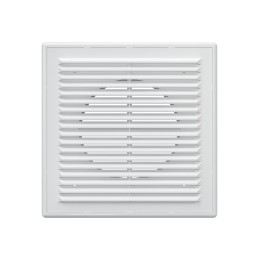 2121R12F  Решетка вентиляционная RF. фланец D125 разъемная 209х209 пластик ERA