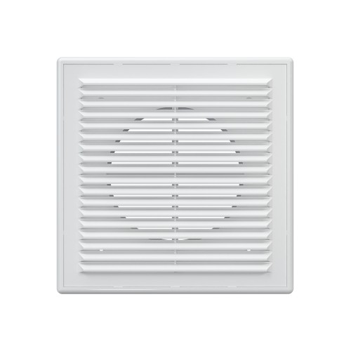 2121R12F  Решетка вентиляционная RF. фланец D125 разъемная 209х209 пластик ERA