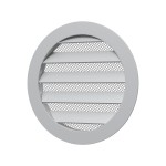 10РКМ  Решетка вентиляционная РКМ фланец D100 сетка D125 алюминий ERASTREETLINE