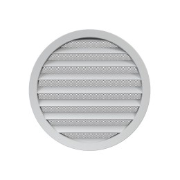 20РКМ  Решетка вентиляционная РКМ фланец D200 сетка D225 алюминий ERASTREETLINE