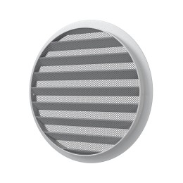 25РКМ  Решетка вентиляционная РКМ фланец D250 сетка D275 алюминий ERASTREETLINE