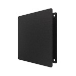 1414RVM Black  Решетка вентиляционная RVM D100 сетка разъемная на магнитах 140х140 окраш.сталь Black ERA