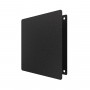 1414RVM Black  Решетка вентиляционная RVM D100 сетка разъемная на магнитах 140х140 окраш.сталь Black ERA