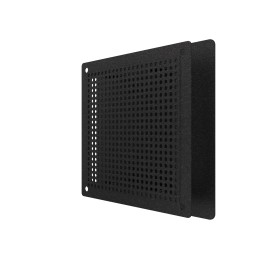 14RVM Black  Решетка вентиляционная RVM D100 сетка разъемная на магнитах D140 окраш.сталь Black ERA