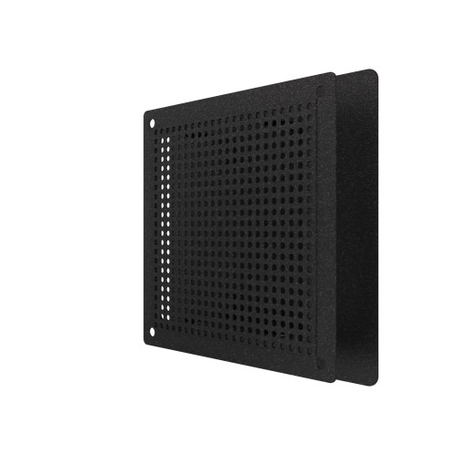 14RVM Black  Решетка вентиляционная RVM D100 сетка разъемная на магнитах D140 окраш.сталь Black ERA