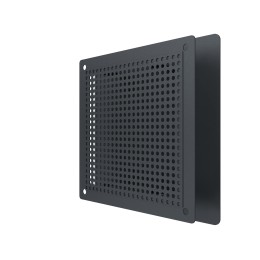 14RVM Gray  Решетка вентиляционная RVM D100 сетка разъемная на магнитах D140 окраш.сталь Gray ERA