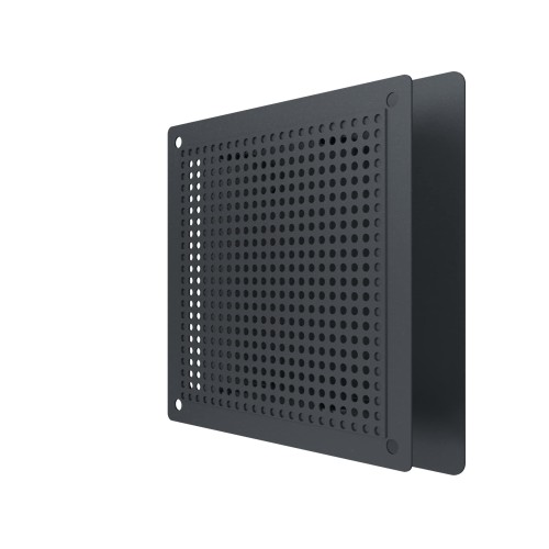 17RVM Gray  Решетка вентиляционная RVM D130 сетка разъемная на магнитах D170 окраш.сталь Gray ERA