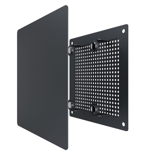 17RVM Gray  Решетка вентиляционная RVM D130 сетка разъемная на магнитах D170 окраш.сталь Gray ERA