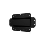 2510SGR  Решетка вентиляционная SGR 250x100 окраш.сталь Matt black ERA