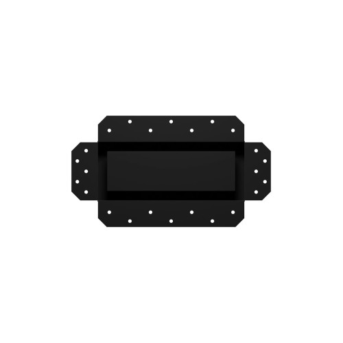 2510SGR  Решетка вентиляционная SGR 250x100 окраш.сталь Matt black ERA