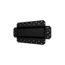 3010SGR  Решетка вентиляционная SGR 300х100 окраш.сталь Matt black ERA