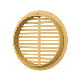 05ДП 1/4 беж  Решетка вентиляционная ДП фланец D45 переточная D50 пластик Beige 4 шт ERA