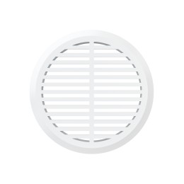 05ДП 1/4  Решетка вентиляционная ДП фланец D45 переточная D50 пластик 4 шт ERA