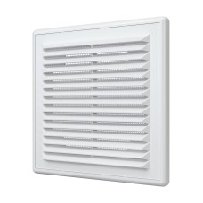 A1515R  Решетка вентиляционная AR разъемная 150х150 пластик AURAMAX