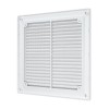 A2525R  Решетка вентиляционная AR разъемная 249х249 пластик AURAMAX