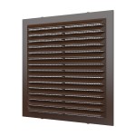 1313С кор  Решетка вентиляционная С сетка 138х138 пластик Brown ERA