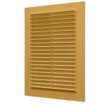 1318С беж  Решетка вентиляционная С сетка 130х180 пластик Beige ERA