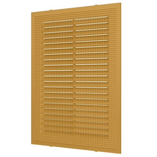 1318С беж  Решетка вентиляционная С сетка 130х180 пластик Beige ERA