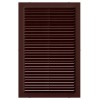 1318С кор  Решетка вентиляционная С сетка 130х180 пластик Brown ERA