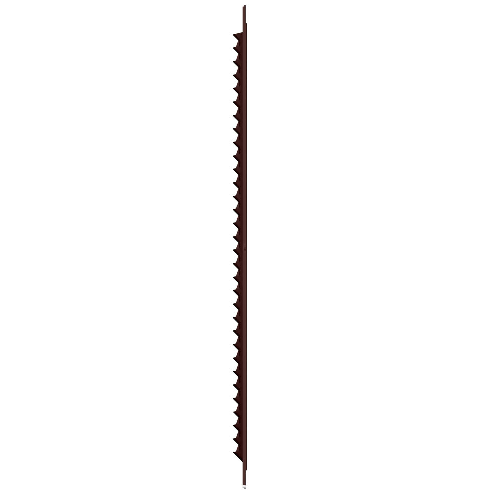 1318С кор  Решетка вентиляционная С сетка 130х180 пластик Brown ERA