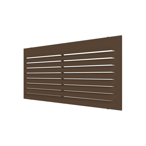 1708С кор  Решетка вентиляционная С 171х81 пластик Brown ERA