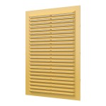 1724С беж  Решетка вентиляционная С сетка 170х240 пластик Beige ERA