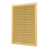 1724С беж  Решетка вентиляционная С сетка 170х240 пластик Beige ERA