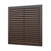 1919С кор  Решетка вентиляционная С сетка 194х194 пластик Brown ERA