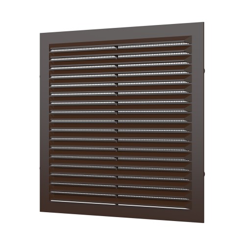 1919С кор  Решетка вентиляционная С сетка 194х194 пластик Brown ERA