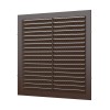1919С кор  Решетка вентиляционная С сетка 194х194 пластик Brown ERA