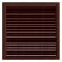 2828С кор  Решетка вентиляционная С сетка 280х280 пластик Brown ERA