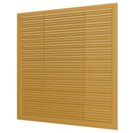 3838С беж  Решетка вентиляционная С сетка 380х380 пластик Beige ERA