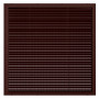 3838С кор  Решетка вентиляционная С сетка 380х380 пластик Brown ERA