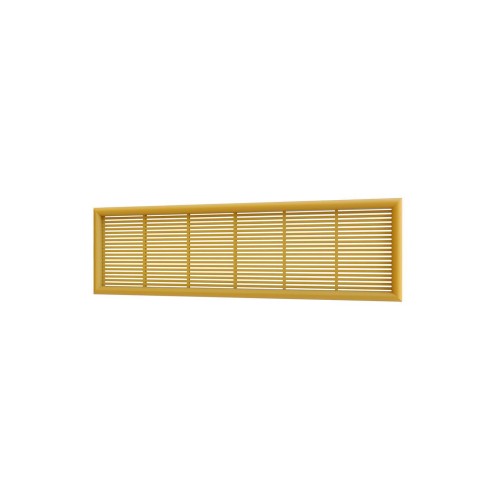 2307ДП беж  Решетка вентиляционная ДП фланец 220х60 переточная 227х67 пластик Beige ERA