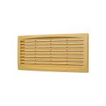 3013,5ДП беж  Решетка вентиляционная ДП фланец 275х105 переточная 300х135 пластик Beige ERA