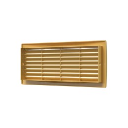 3013,5ДП беж  Решетка вентиляционная ДП фланец 275х105 переточная 300х135 пластик Beige ERA