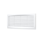 3013,5ДП  Решетка вентиляционная ДП фланец 275х105 переточная 300х135 пластик ERA