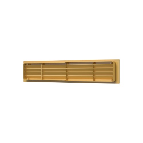 4409ДП беж  Решетка вентиляционная ДП фланец 420х73 переточная 450х91 пластик Beige ERA