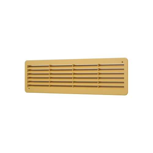 4513ДП беж  Решетка вентиляционная ДП фланец 432х117 переточная 450х131 пластик Beige ERA