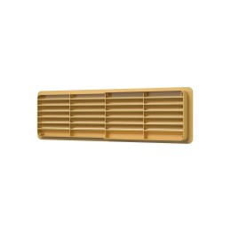 4513РП беж  Решетка вентиляционная РП. фланец 432х117 переточная 455х133 пластик Beige ERA