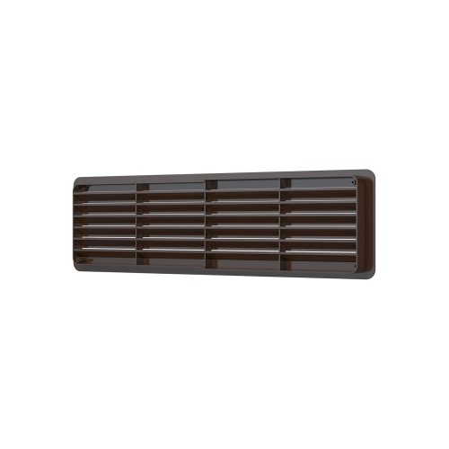 4513ДП кор  Решетка вентиляционная ДП фланец 432х117 переточная 450х131 пластик Brown ERA