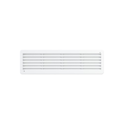 4513ДП  Решетка вентиляционная ДП фланец 432х117 переточная 450х131 пластик ERA