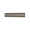 4808DP Al Dark bronze  Решетка вентиляционная DP AL сетка переточная 480х80 алюминий Dark bronze ERA