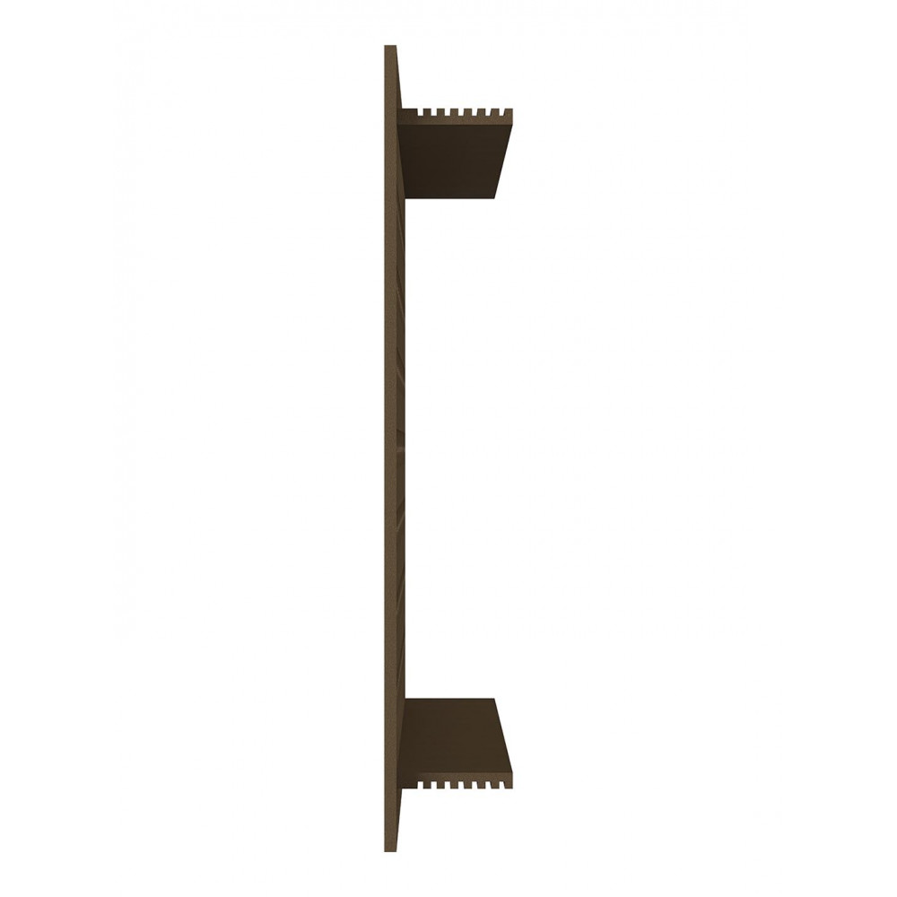 4810DP Al Dark bronze  Решетка вентиляционная DP AL сетка переточная 480х100 алюминий Dark bronze ERA
